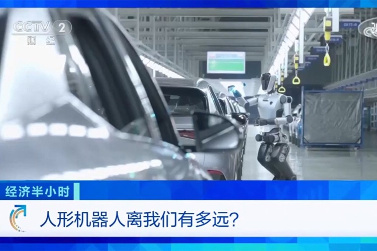 中央电视台《经济半小时》栏目对DB真人旗舰机器人的专题报道